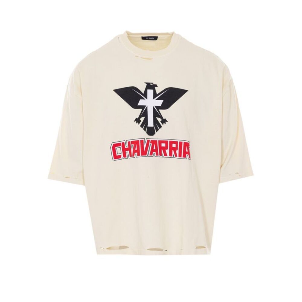 Willy Chavarria Men Decate Buffalo T-Shirt